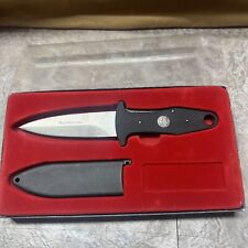 Gerber Frisco Shiv Blackie Collins Fixed Blade Boot Knife - Vintage picture
