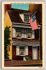 Postcard Betsy Ross House, Philadelphia Pennsylvania Posted 1944 picture