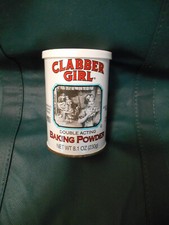 Clabber Girl Double Acting Baking Powder 8.1oz Tin w Lid Gluten Free Product picture