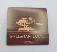 Vintage Matchbook Salishan Lodge Gleneden Beach Oregon Golf Club 30 Matches  picture