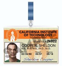 THE BIG BANG THEORY - Sheldon Cooper cosplay I.D. Badge picture