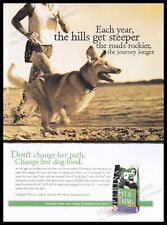 Purina Fit & Firm Dog Food 2000s Print Advertisement Ad 2000 German Shephard picture