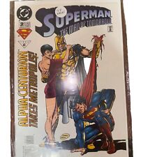Superman: The Man of Tomorrow #2 NM- 9.2 DC Comics 1995 Alpha-Centurion app. picture