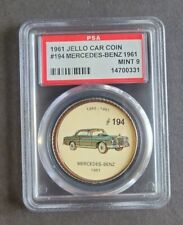 Mercedes-Benz 1961 Jello Car Coins '61 #194 PSA 9 Mint (POP 1 NONE HIGHER) Rare picture