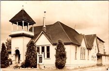 Real Photo Postcard First Christian Church in Puyallup, Washington picture