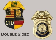 Army CID SIB Digital Forensics Double Sided Challenge Coin J#52 picture