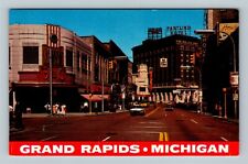 Grand Rapids MI 1950's Greetings Shops Plantlind Hotel Michigan Vintage Postcard picture