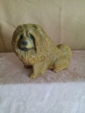Vintage 1986 Sandicast Chow Chow Dog Stature Sculpture. By Sandra Brue SIGNED picture