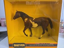 Vintage Breyer #807 Paint Horse Stallion In Box Amber Plastic 1980s Pony Colt  picture