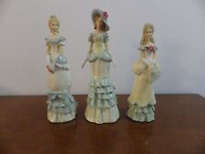 Vintage Bisquit Figurines Southern Belles 9