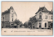 c1910 Station Avenue Avenue De La Gare Hyeres Les Palmiers France Postcard picture