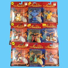 Vintage 1993 Disney Aladdin Figure Lot Of 9 NIB Mattel 1993 Jafar Genie Jasmine picture