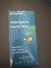 Semen Analysis, Male Sperm Concentration Test Kit for Men- Shows Normal or Lo picture