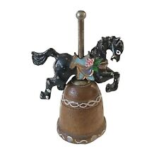 Vintage Pewter Carousel Horse Figurine 2.5