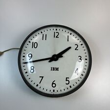 Vintage IBM Industrial School Clock 13