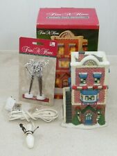 1995 TRIM A HOME HOLIDAY HOME MEMORIES POST OFFICE WITH TREES picture