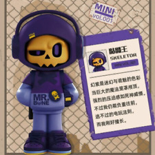 MYTOYS x MR.BONE Mini Vol.001 Skeletor Mini Figure Blue picture