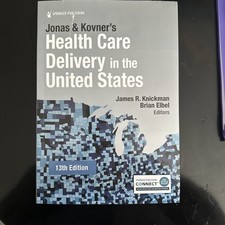 Health Care Delivery in the United States Paperback'' picture