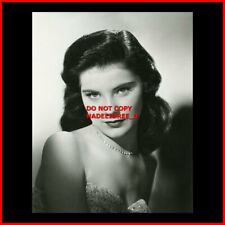 DEBRA PAGET IN EARLY PORTRAIT 1940S 8X10 PHOTO picture