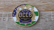 NYPD OCCB T.I.R.S Colon Cancer Challenge Coin #G487 picture