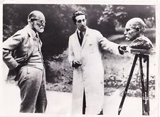 1972 (1931) Sigmund Freud with O. Nemon in Potzlein photo RARE L148C picture