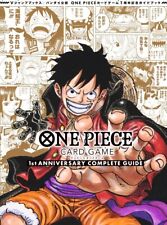 ONE PIECE Card Game 1st Anniversary Complete Guide Japanese with 2 Promo Cards picture