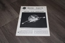 NASA Facts V3 N7 Orbiting Solar Observatory foldout 1966 picture