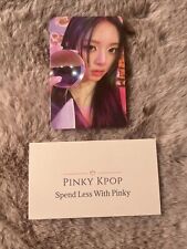Itzy Yuna  ‘ Guess Who ’ Official Photocard + FREEBIES picture