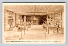 Dearborn MI-Michigan, RPPC, Upper Floor, Edison's Menlo Park, Vintage Postcard picture
