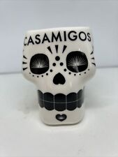 CASAMIGOS Tequila Skull Mug Skeleton  George Clooney 9 oz picture