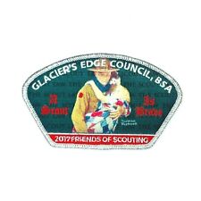 Brave 2017 Friends of Scouting FOS Glacier's Edge Council CSP Patch Wisconsin picture