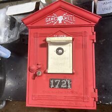 Gamewell Fire Box, Shell with key #1721 picture