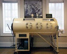 8x10 Glossy Color Art “Iron Lung” Used For Polio Patients picture