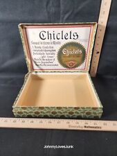 Vintage Chiclets Gum Candy Store Display Box General Stor Counter Advertising picture