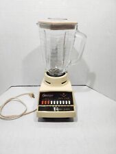 Vintage Osterizer Cycle Blend  Pulse-Matic 10 SPEED Blender Almond picture
