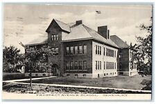 1911 Prospect Avenue School Exterior Building Geneva New York Vintage Postcard picture