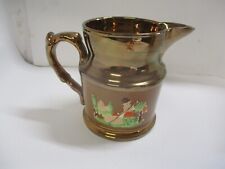 Vintage Copper Luster Lusterware Pitcher Lot A31 picture