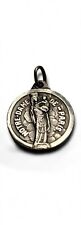 Vintage MARY OUR LADY OF PARIS Medal NOTRE DAME CATHEDRAL Religious Catholic AP picture