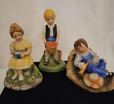 Mother goose nursery rhymes porcelain characters set of three picture