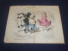 1877 NOVEMBER 25 LA LUNE ROUSSE NEWSPAPER - RONDE POPULAIRE - FRENCH - FR 3721 picture