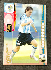 ‎️ Lionel Messi GEM Rookie World Cup Germany 2006 #47 BARCELONA INTER MIAMI picture