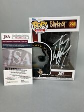 Jay Weinberg Signed Slipknot Funko Pop (Full Signature, White) JSA WITNESS COA picture
