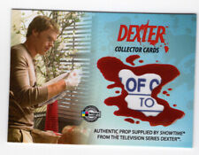 Evidence Bag DEXTER Seasons 1 & 2 2009 Breygent Prop Relic Card DPC5 picture