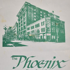 1980s The Phoenix Bar Grill Restaurant Menu Spaghetti Factory Kansas City MO picture