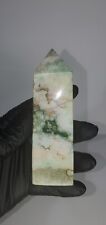 Green Banded Agate Tower 190g #58x picture