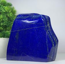 1973Gram Blue Lapis Lazuli Freeform Polished Rough Crystal Slab From Afghanistan picture