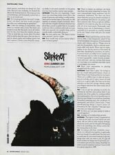 Slipknot Iowa Summer 2001 Roadrunner Records 2001 Magazine Promo Ad picture