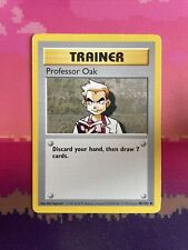 Pokemon Card Professor Oak Shadowless Base Set Uncommon 88/102 Light Play picture