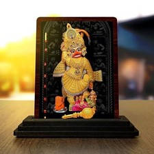 tinywalk Sarangpur Hanuman Ji Murti (Wooden/Size 4x5 in) Murti for Home Decor. picture