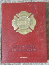 Salt Lake City Fire Department 1976 Utah UT Firefighter History Year Book picture